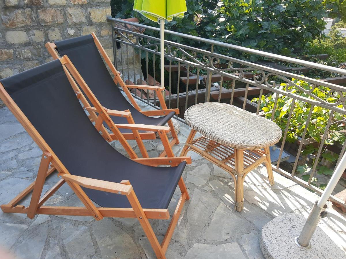 Sea-Side Old Stone Villa With A Private Garden Budva Zewnętrze zdjęcie