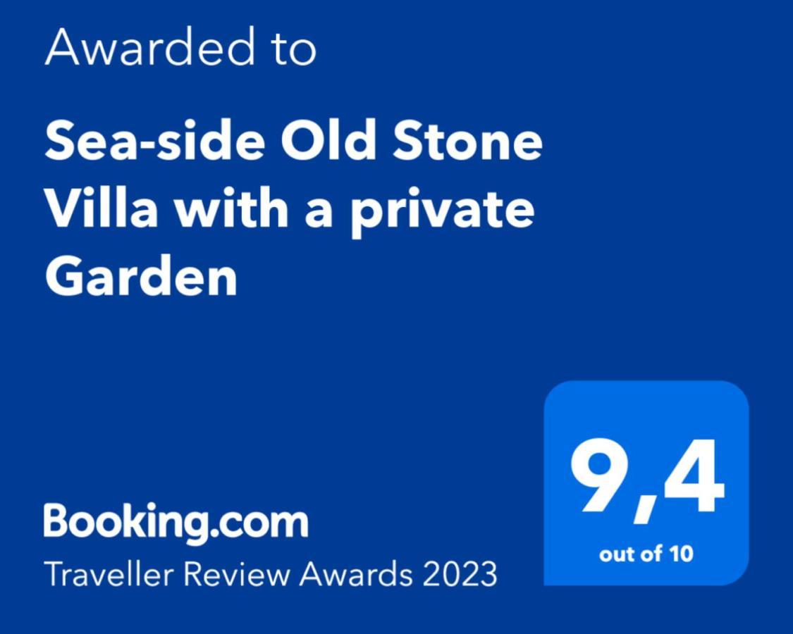 Sea-Side Old Stone Villa With A Private Garden Budva Zewnętrze zdjęcie